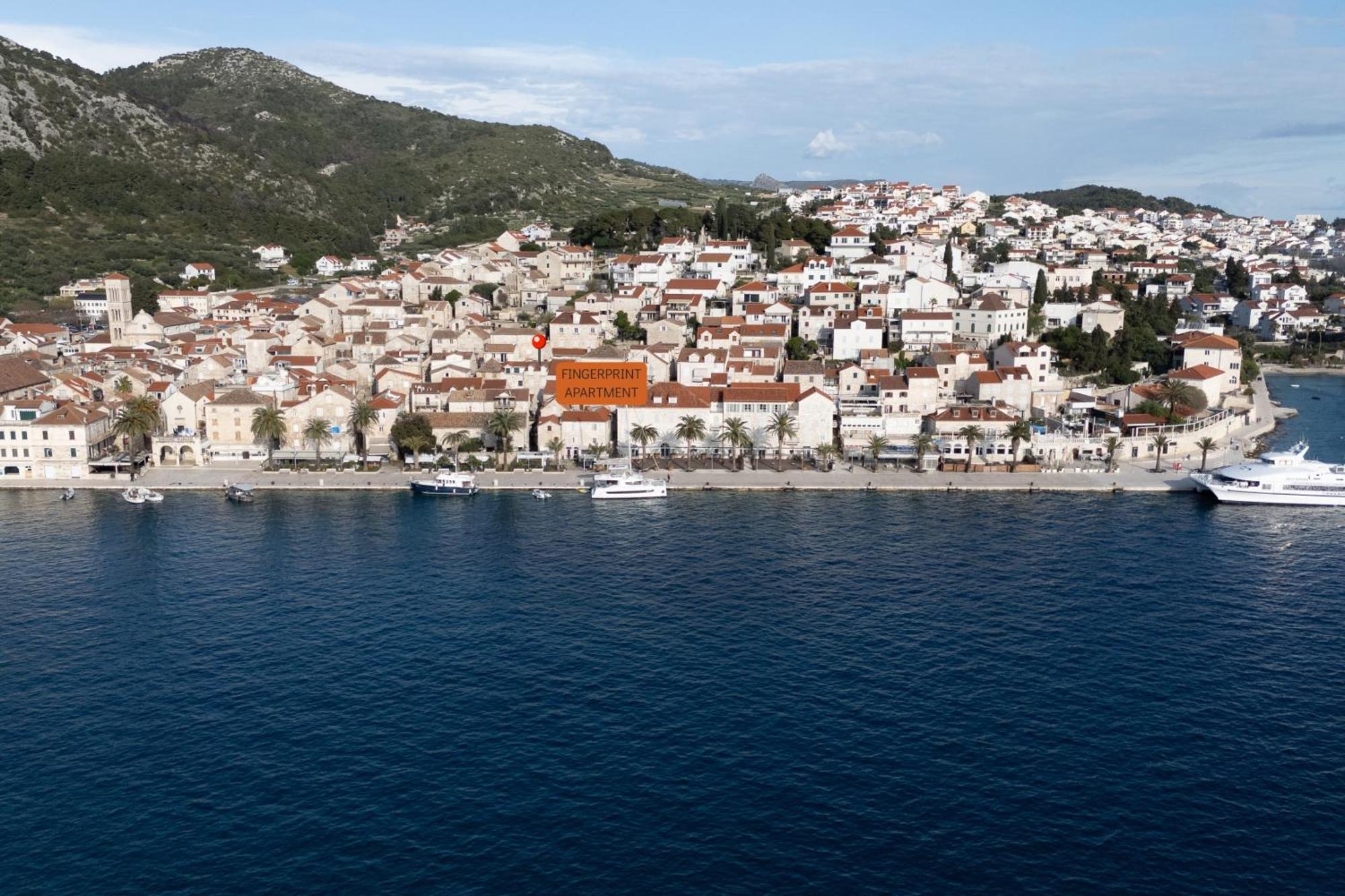 Fingerprint Central Apartment 5 Min From Center & Beach Hvar Town Eksteriør bilde